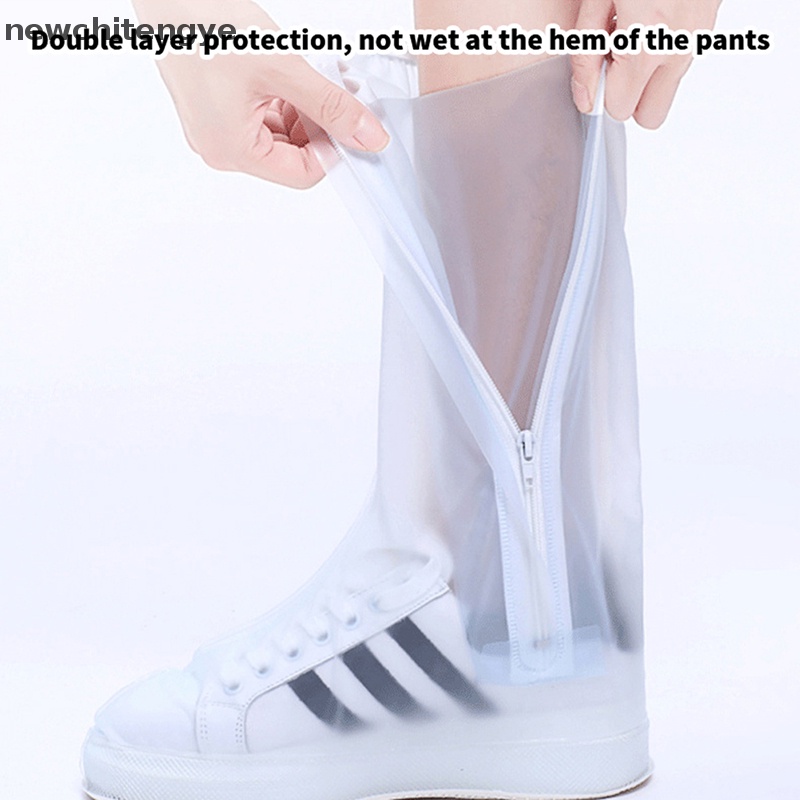 Nyc Vỏ Bọc Giày Đi Mưa Cổ Cao Viền Nhấn Dày Dặn Chống Mài Mòn Chất Lượng Cao Cho Nam Và Nữ YE