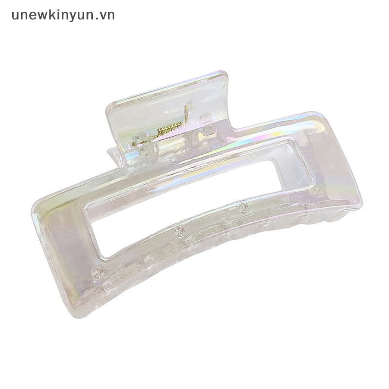 Kẹp Tóc Càng Cua Màu Laser Gradient Ngọt Ngào Thời Trang Mùa Hè Cho Nữ