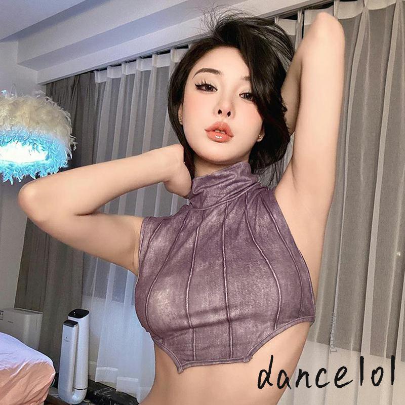 Áo Ba Lỗ Cổ Lọ Nhảy Múa 1O1 Cho Nữ