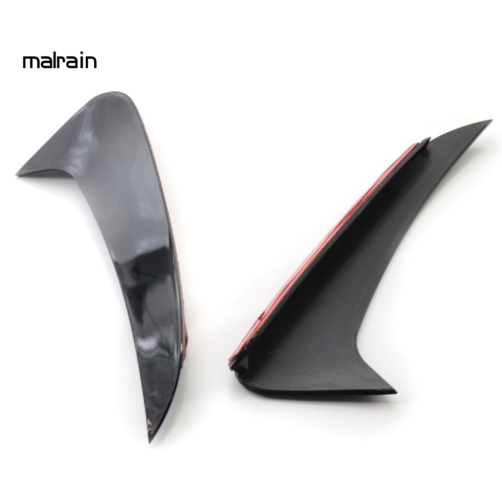 Bộ 2 Ốp Lỗ Thông Khí Chống Trầy Xước Cách Nhiệt Màu Đen Sáng Cho Mercedes-Benz W205 C Class 15-18