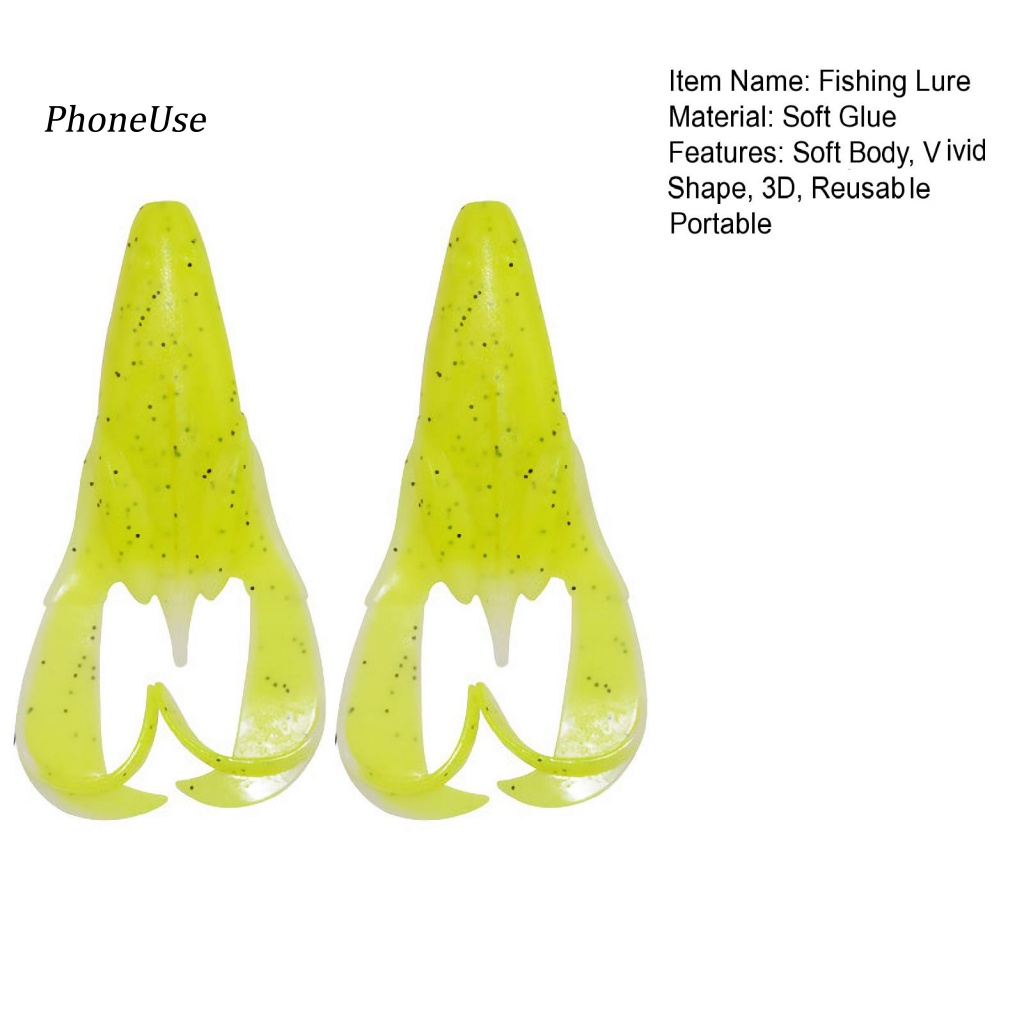 Pu Set 2 Mồi Giả Nhử Cá 9cm / 15.5g Bằng Nhựa Chống Nước