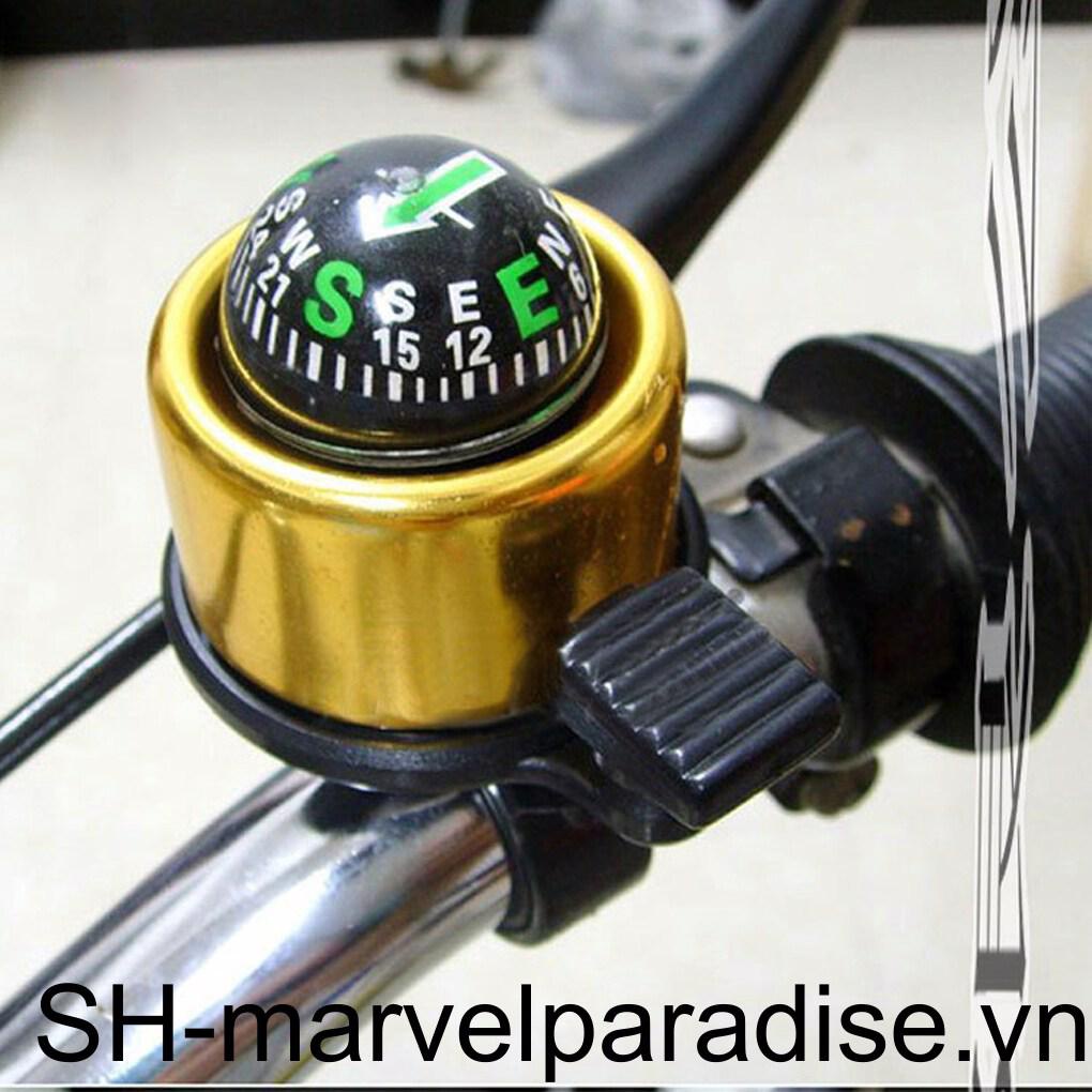 Chuông Xe Đạp Leo Núi 2 Trong 1 Bằng Nhôm Phong Cách Retro