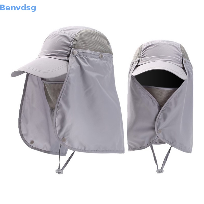 Mũ Chống Nắng Vành Rộng Bảo Vệ Tai Chống Tia UV Khi Đi Câu Cá / Leo Núi Ngoài Trời Dành Cho Nam Và Nữ