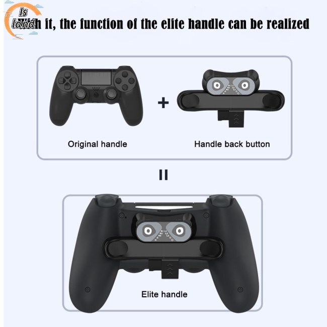 Bộ Nút Bấm Điều Khiển Mở Rộng Thay Thế Chuyên Dụng Cho Tay Cầm Chơi Game Ps4