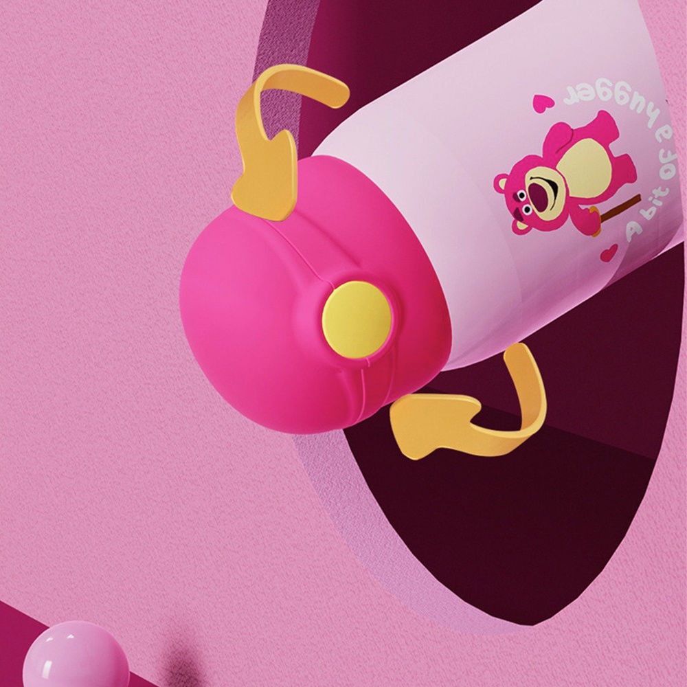 Bình Nước Giữ Nhiệt Bằng Thép Không Gỉ 316 Họa Tiết Hoạt Hình Disney Xinh Xắn