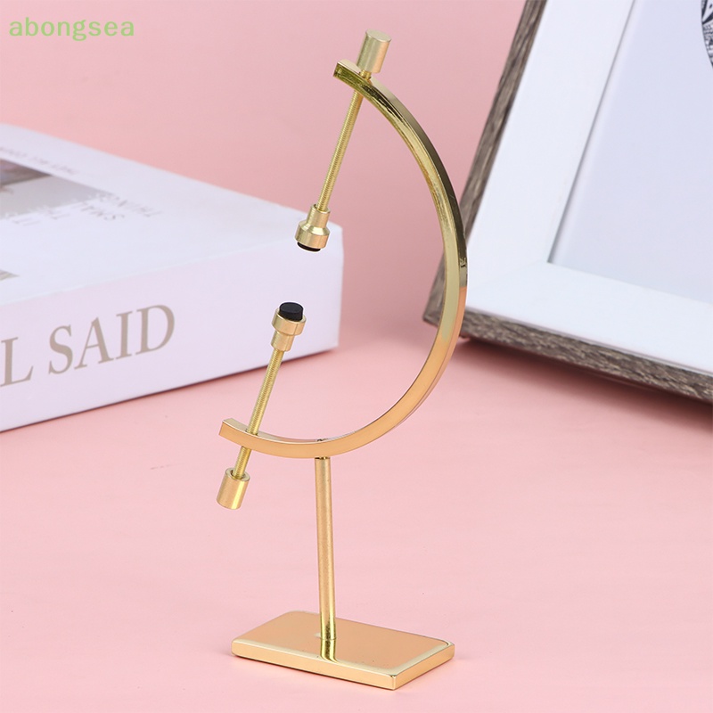 Abongsea Quả Cầu Thủy Tinh Màu Vàng Kim Trưng Bày Trang Trí Thời Trang Đẹp Mắt