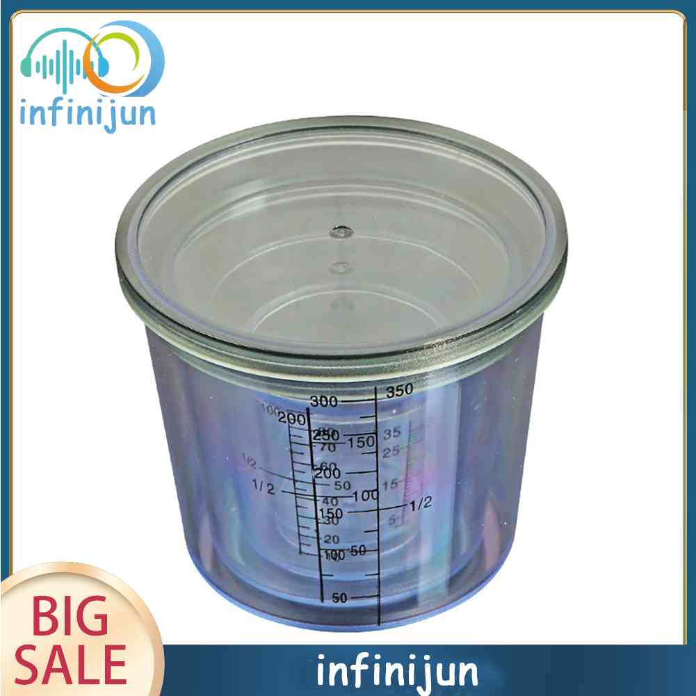 Set 4 Cốc Đo Lường Kèm Vỏ Đựng Mồi Câu Cá Tiện Dụng