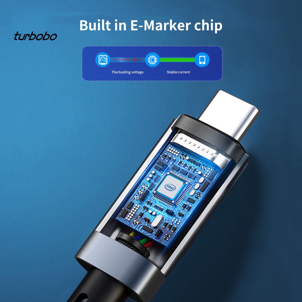 Cáp Dữ Liệu Type-C 40Gpbs Chống Rối Chuyên Dụng Cho Văn Phòng