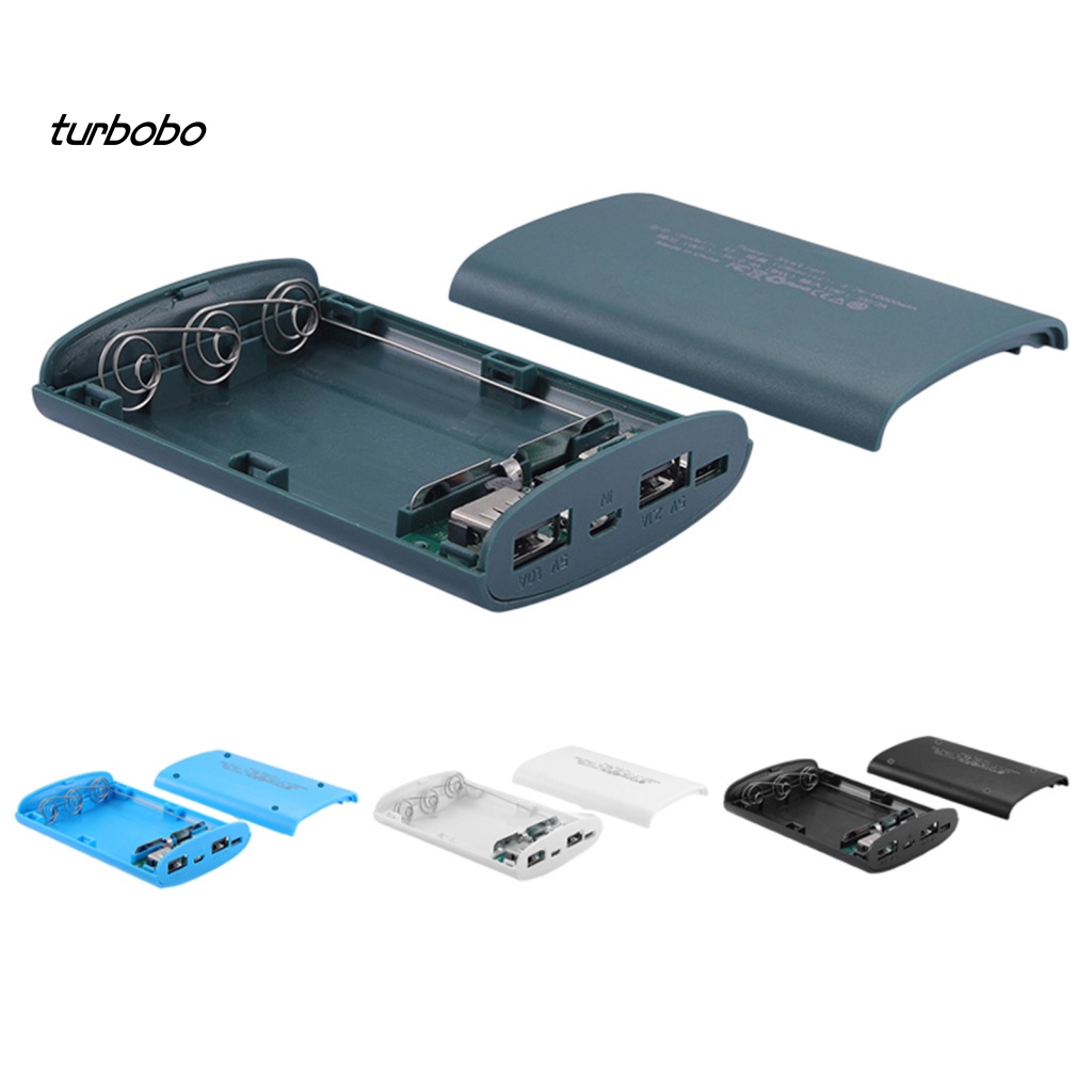 Hộp Pin Sạc Di Động Không Hàn Turboro 3x18650 Dễ Lắp Đặt