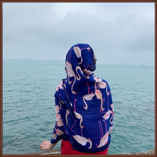 Khăn Choàng Che Mặt Đa Năng In Họa Tiết Hoa Nhiều Màu Sắc Thời Trang Mùa Hè Cho Nữ