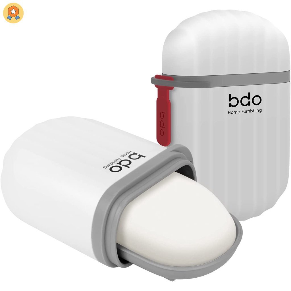 1 Khay Đựng Xà Phòng Bằng Nhựa Màu Trắng Tiện Dụng Mang Theo Du Lịch / Cắm Trại / Leo Núi / Đi Bộ Đường Dài HYJP2