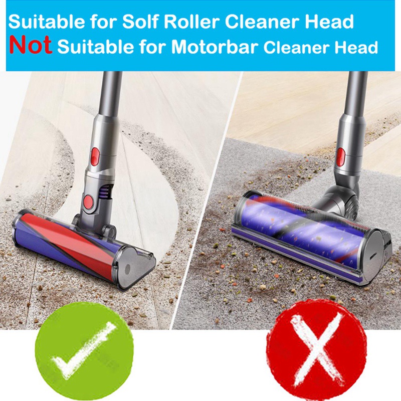 Đầu Con Lăn Mềm Thay Thế Cho Máy Hút Bụi Dyson V6 V7 V8 V10 V11