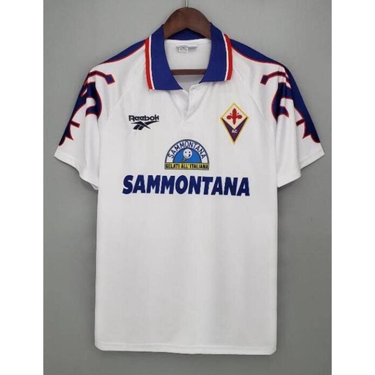 Áo Bóng Đá Phong Cách Fiorentina Cổ Điển 1995-96