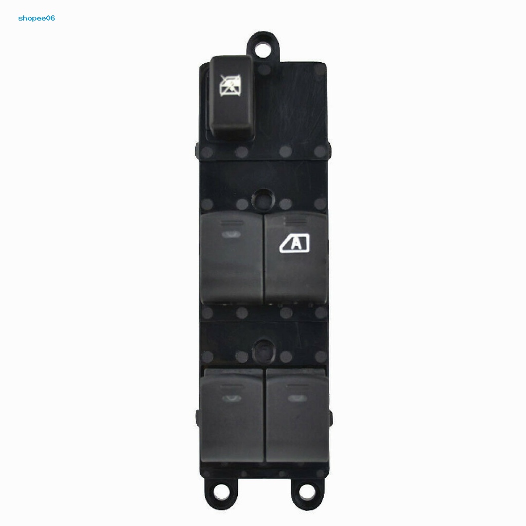 Công Tắc Nâng Cửa Sổ Phía Trước / Trái Bằng ABS Độ Bền Cao Chống Thấm Nước 25401-BB60B Cho Nissan Qashqa