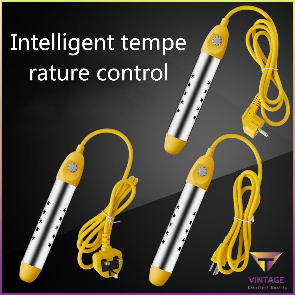 2500W 1.5 Mét Dây Thép Không Gỉ Ngâm Máy Làm Nóng Thanh Tự Động Tắt Nguồn Nước Nồi Hơi Công Cụ