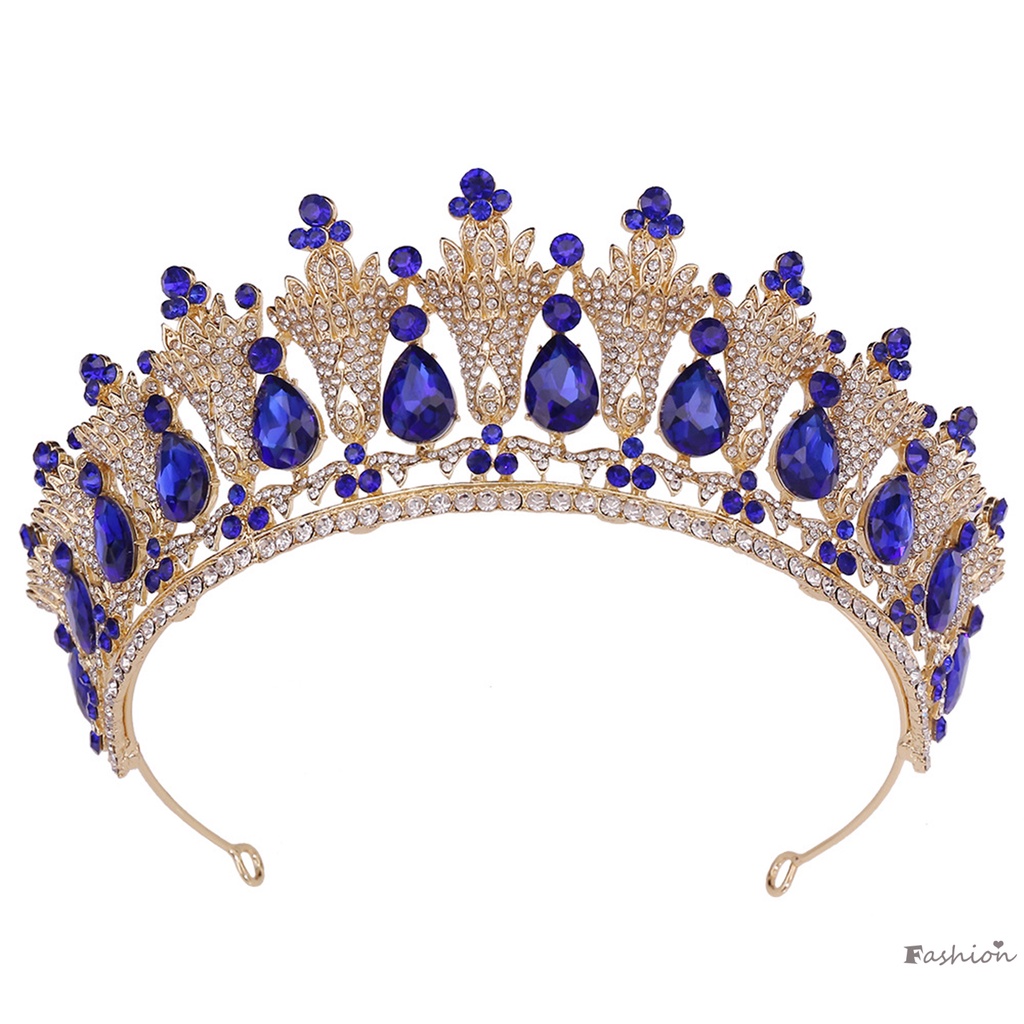Vương Miện Cài Tóc Đính Pha Lê Lấp Lánh