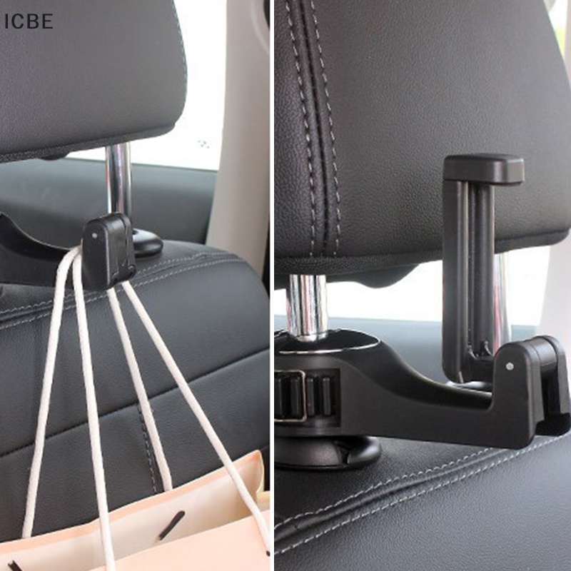 Móc Treo Đồ 2 Trong 1 Gắn Ghế Sau Xe Hơi Tiện Dụng