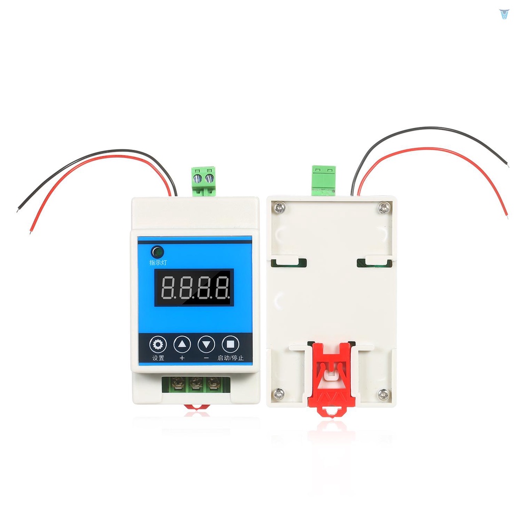 Mô Đun Rơ Le Điều Khiển Thời Gian Kỹ Thuật Số DC 7-27V Có Vỏ Bảo Vệ 0.01s-999 Phút