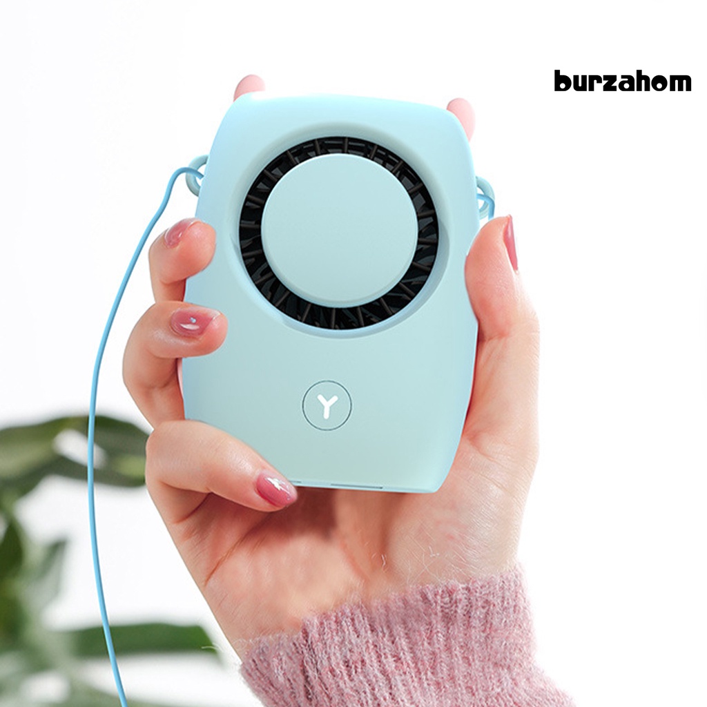 Quạt Làm Mát Đeo Cổ Thiết Kế Nhỏ Gọn Chống Mài Mòn Với Cổng Sạc USB Cho Văn Phòng