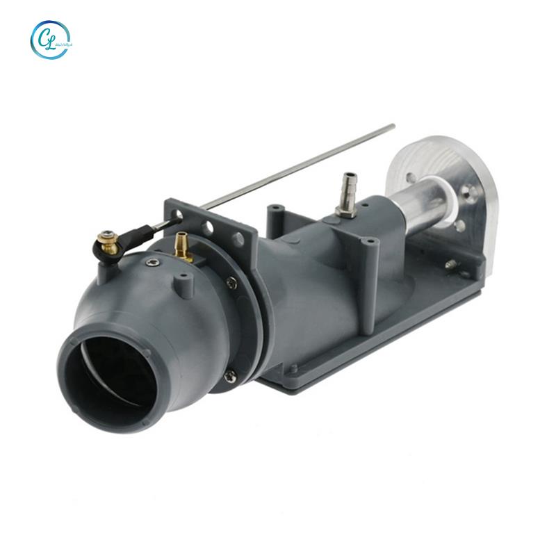 Máy đẩy tia nước Máy bơm phun điện Máy bơm tia nước với 3 lưỡi Khớp nối cánh quạt Phù hợp với động cơ 540 cho Thuyền phản lực RC
