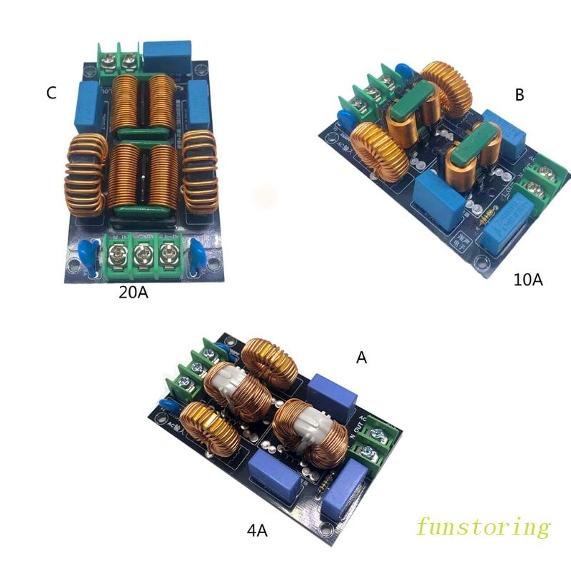 Mô Đun Lọc Nhiễu Điện Từ AC EMC FCC 110V220V 4A 10A 20A EMI Chuyên Dụng