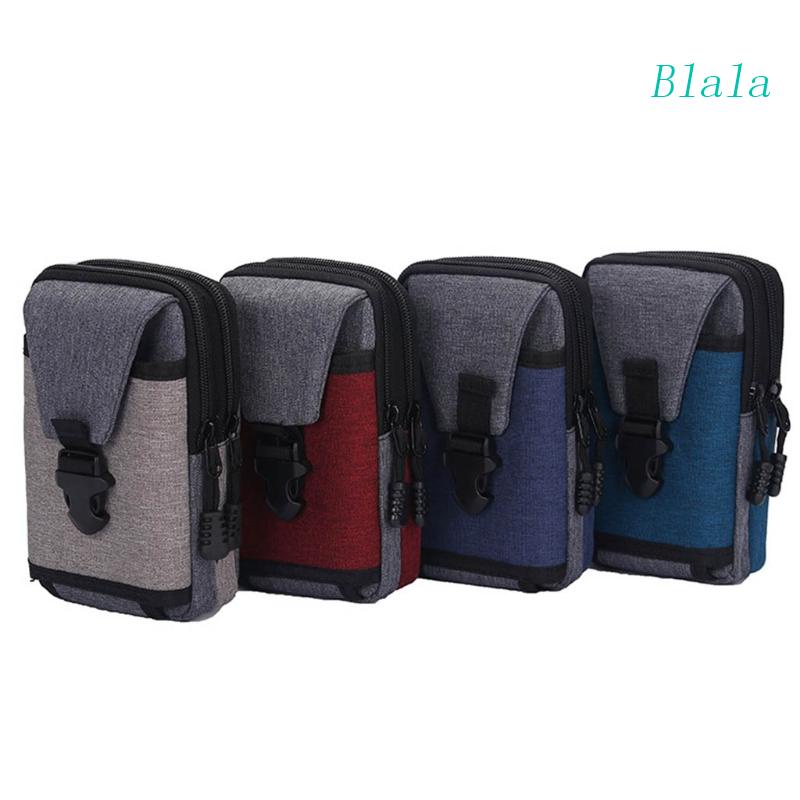 Túi Canvas Đeo Hông Đựng Điện Thoại Phong Cách Vintage Cho Nam