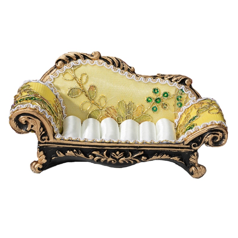 Hộp Đựng Trang Sức Nhiều Ngăn Hình Ghế Sofa Độc Đáo