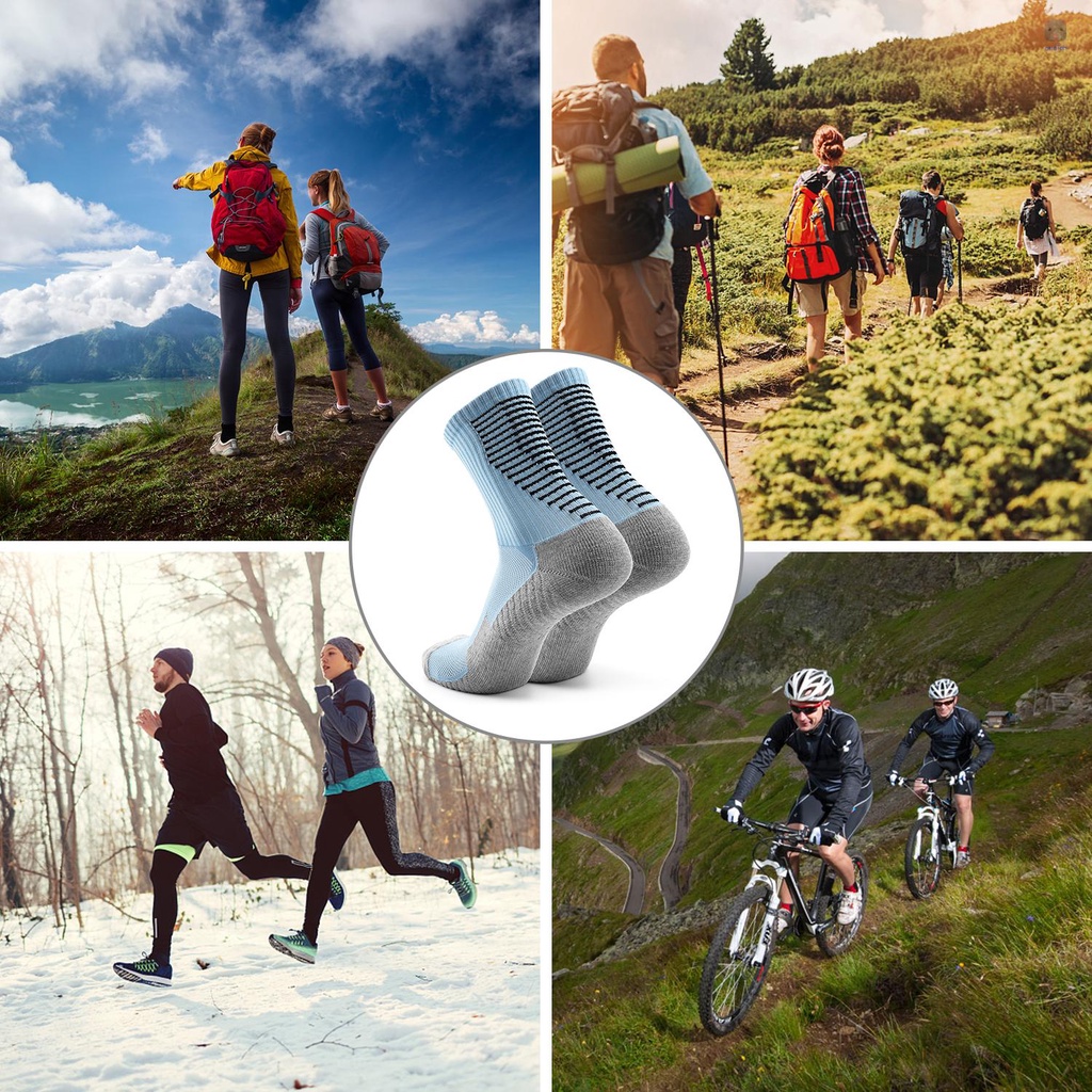 Vớ Thể Thao Thoáng Khí Chống Trượt Chống Mài Mòn Dành Cho Người Lớn Và Trẻ Em