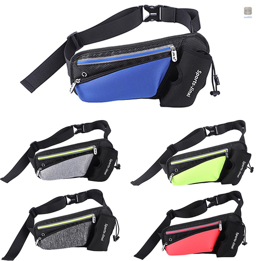 Túi Thể Thao Đeo Hông Cỡ Lớn Chống Thấm Nước Có Khóa Kéo Phản Quang Tùy Chỉnh Tiện Dụng Cho Nam Và Nữ