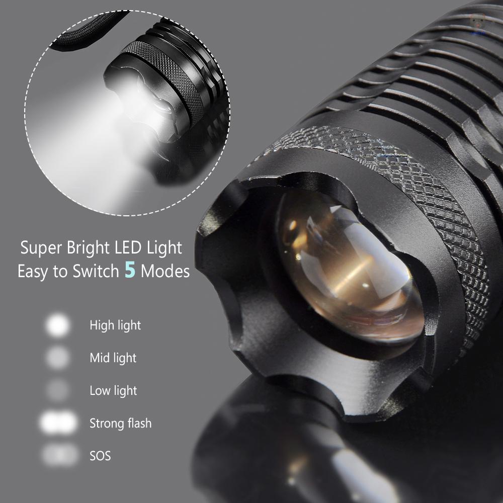 Đèn Pin LED Bỏ Túi 5 Chế Độ Sáng Tiện Dụng