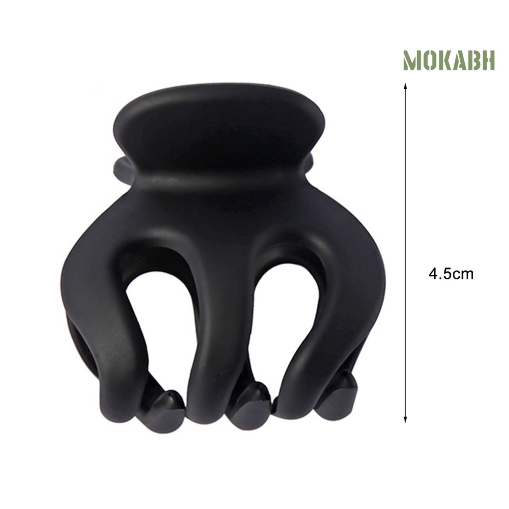 Kẹp Tóc Màu Trơn Hình Răng Chéo Thời Trang DIY