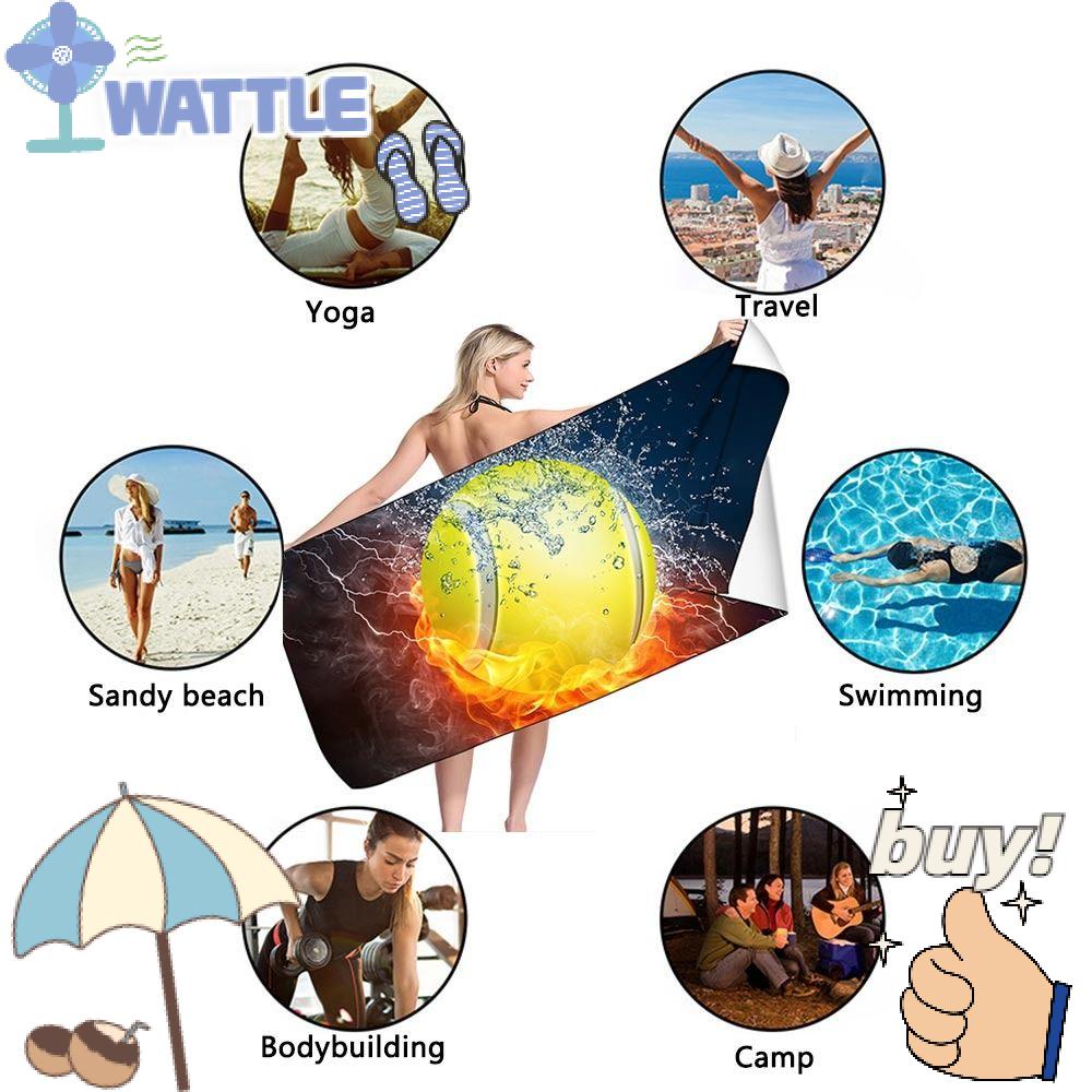 Khăn Vuông Trải Bãi Biển / Tập Yoga / Thể Dục / Du Lịch