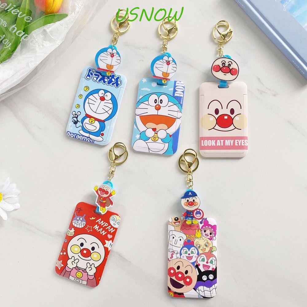 Ví Đựng Thẻ / Móc Khóa / Thẻ Họa Tiết Anpanman / Doraemon / Maruko Cinnamon Kiểu Nhật Bản Dễ Thương