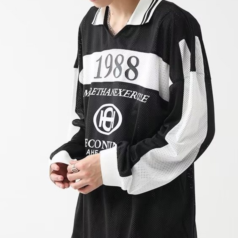 Áo Thun Tay Dài In Họa Tiết Năm Mới Phong Cách Mỹ Thời Trang Mùa Hè Dễ Phối Đồ