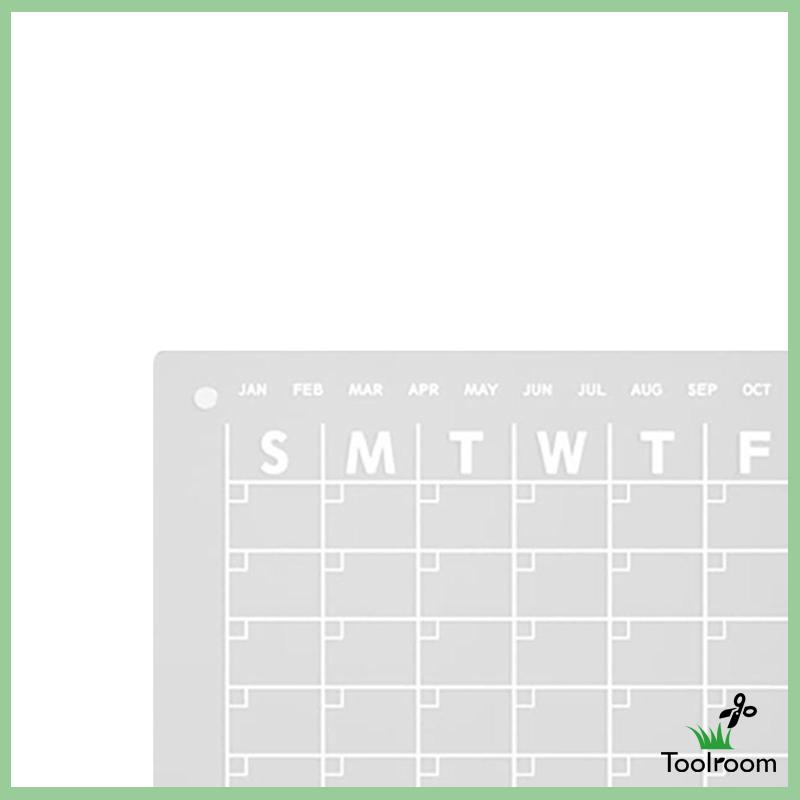 [Toolroom] Lịch Lên Kế Hoạch Hàng Tháng Có Nam Châm Xách Tay Cho Sự Kiện Đặc Biệt