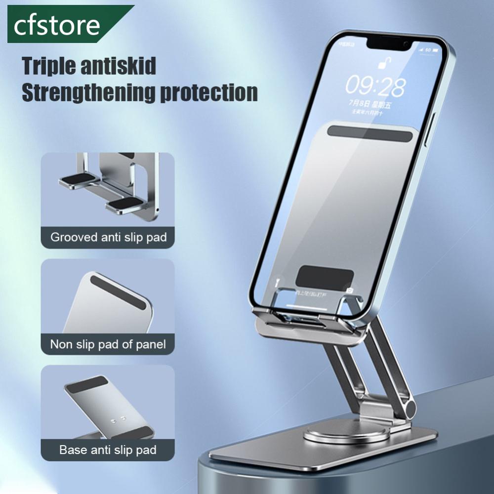 Giá Đỡ Điện Thoại Di Động Bằng Hợp Kim Nhôm Có Thể Gập Lại Để Bàn Thông Dụng Cho Nhà Ở / Văn Phòng C2T4