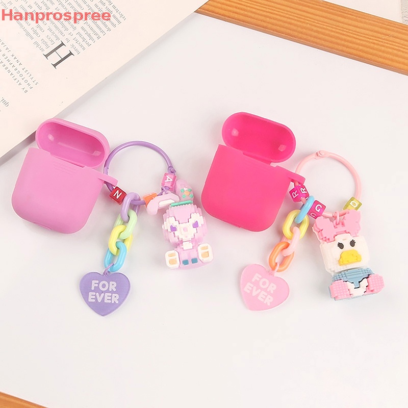 Hanprospree > Móc Khóa Khối Lập Phương StellaLou Thỏ Vịt Daisy Hoạt Hình Trang Trí Ba Lô Ô Tô Ch well