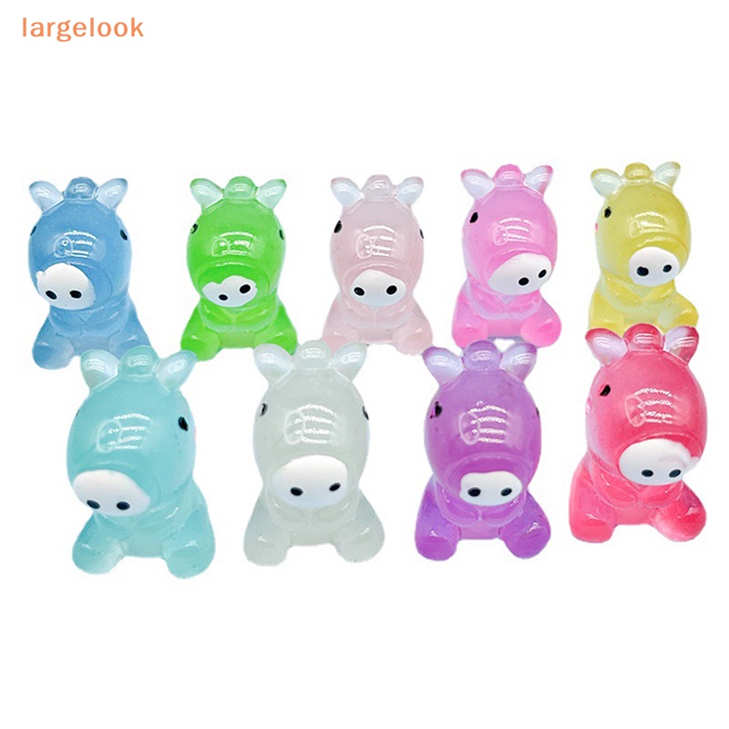 Set 2 Tượng Ngựa Dạ Quang Trang Trí Nội Thất