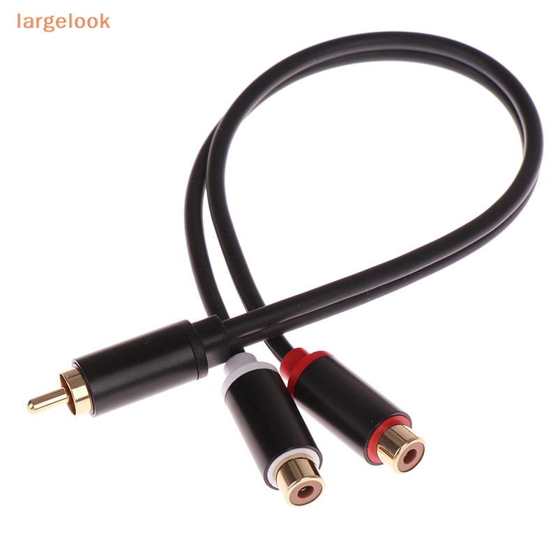Cáp ChuyểN ĐổI Âm Thanh 2RCA Lỗ CắM Sang ĐầU CắM 1RCA Chuyên DụNg