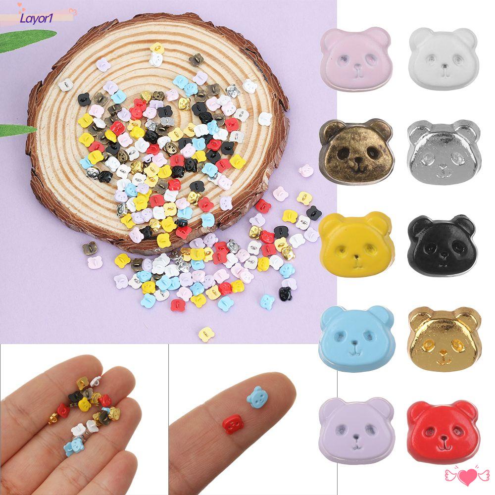 Set 1 / 20 Nút Mini Phụ Kiện Làm Đồ Thủ Công Cho Búp Bê