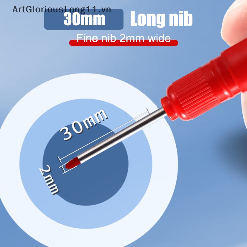 Bút Đánh Dấu Lỗ Dài 33mm Chống Nước Chống Trầy Đa Năng Dành Cho Làm Gỗ