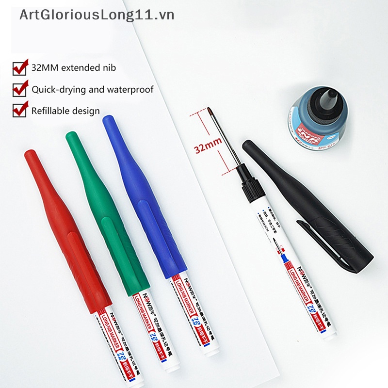 1 Bút Đánh Dấu Lỗ Khoan Sâu Lỗ Dài 32mm Đa Năng Trang Trí Nhà Tắm