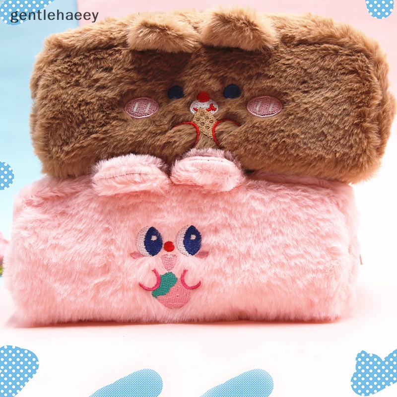 Túi Đựng Bút Phối Lông Dễ Thương Cho Bạn Gái