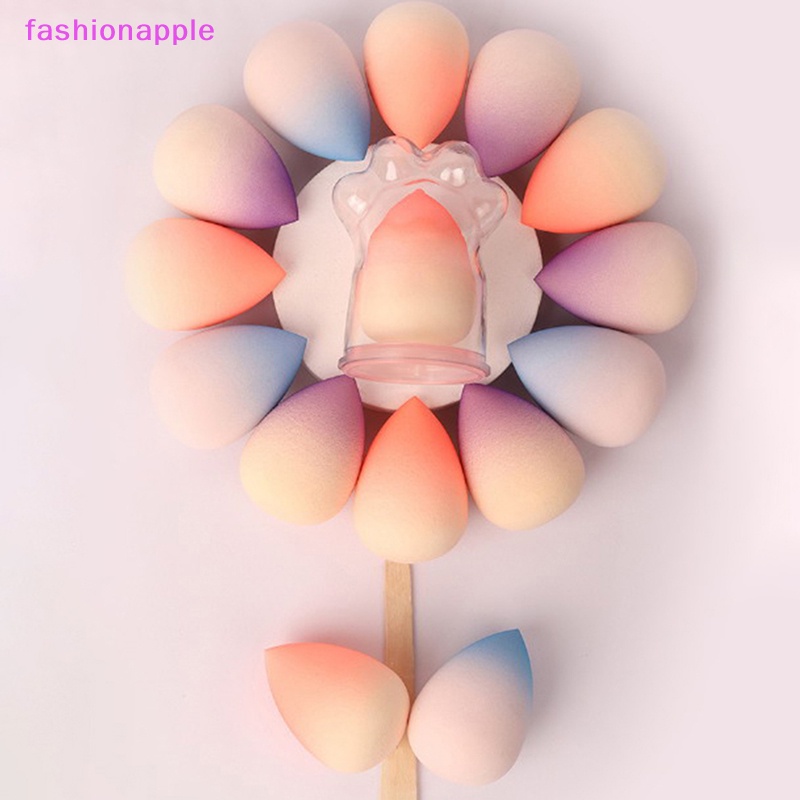 Mút Trang Điểm Hình Vỏ Trứng Mèo Màu Gradient