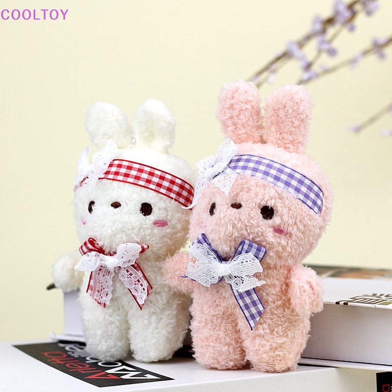 Móc Khóa Thỏ Nhồi Bông Dễ Thương Dùng Làm Quà Tặng Cho Bé