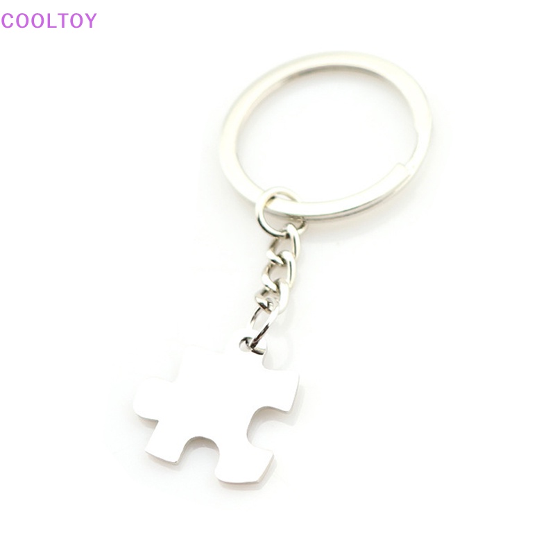 Cooltoy Jig Móc Chìa Khóa Kim Loại Hình Mảnh Ghép Ba Lô / Túi Xách Trang Trí Quà Tặng Bán Chạy