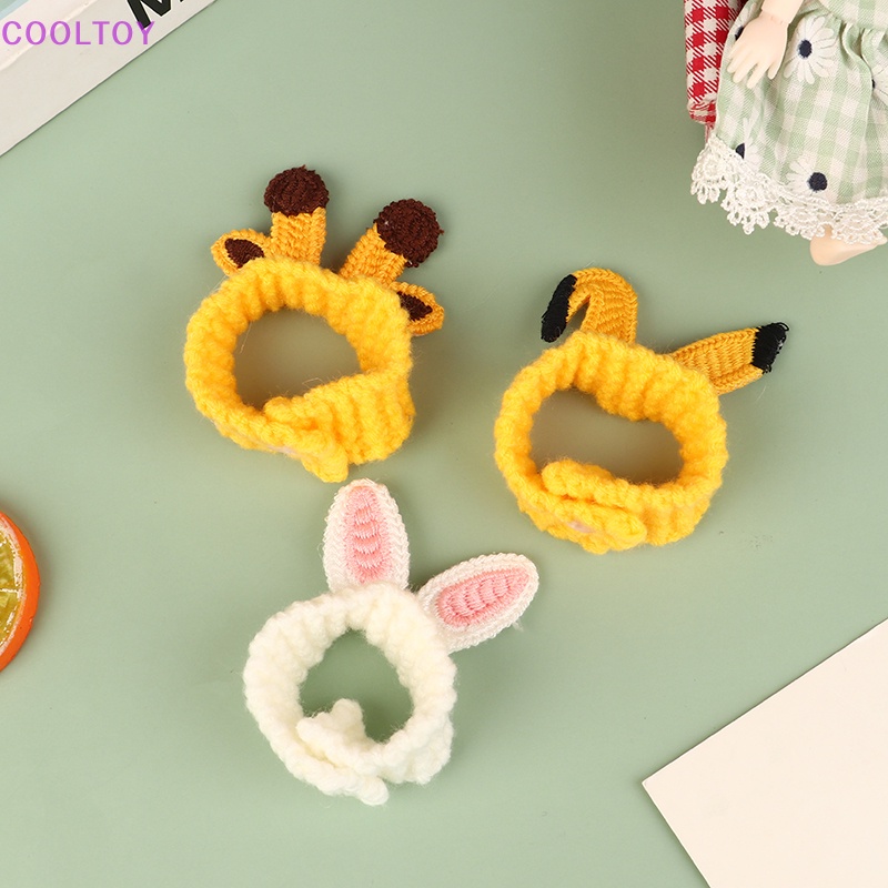 1 Mũ Len Mini Dễ Thương Cho Nhà Búp Bê Tỉ Lệ 1: 12