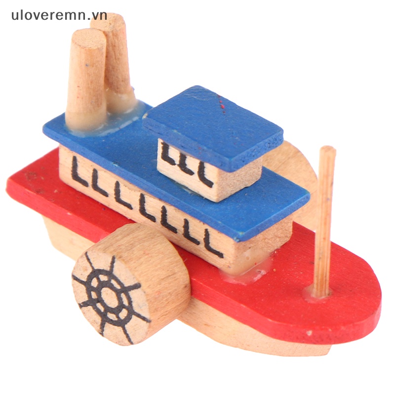 Mô Hình Thuyền Ferry Mini Tỉ Lệ 1: 12 Trang Trí Nhà Búp Bê