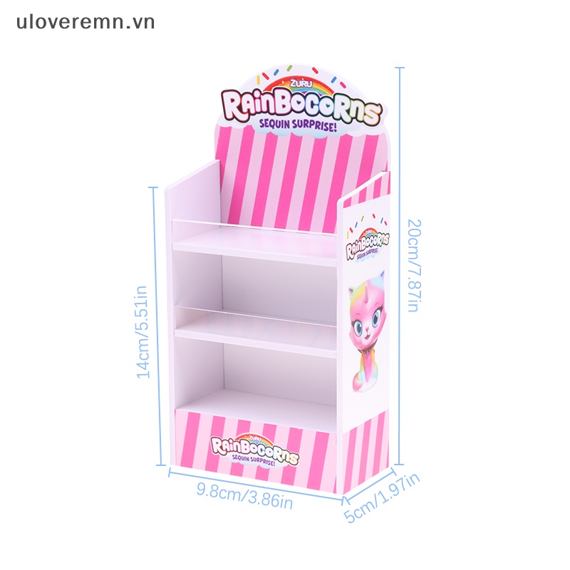 Mô Hình Tủ Trưng Bày Bánh Kem Tỉ Lệ 1: 12 Trang Trí Nhà Búp Bê