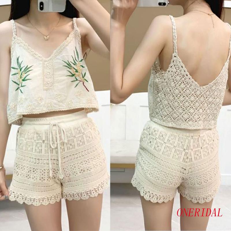 Áo Croptop Dệt Kim Hở Lưng Họa Tiết Hoa Thời Trang Mùa Hè Cho Nữ